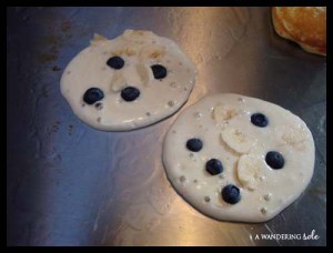 Blueberry Banana Pancakes